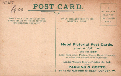 Wales Postcard - The Gwydyr Hotel, Bettws-Y-Coed, North Wales - Mo’s Postcards 