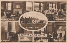 Load image into Gallery viewer, Cumbria Postcard - Views of Bowes Moor Hotel - Mo’s Postcards 
