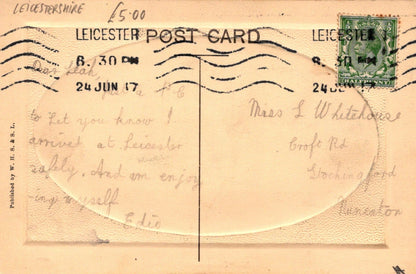 Leicestershire Postcard - Evington, Near Leicester, 1917 - Mo’s Postcards 