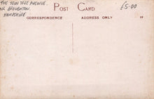 Load image into Gallery viewer, Hampshire Postcard - The Yew Tree Avenue, Near Broughton - Mo’s Postcards 
