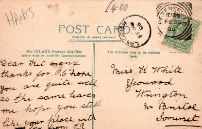 Hampshire Postcard - Langrish Church, 1906 - Mo’s Postcards 