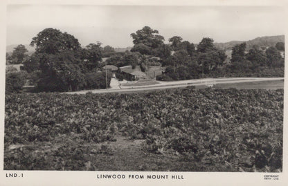 Hampshire Postcard - Linwood From Mount Hill - Mo’s Postcards 