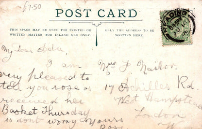 Berkshire Postcard - Beenham Green Village, 1906 - Mo’s Postcards 