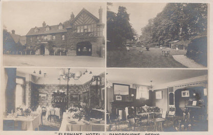 Berkshire Postcard - Views of "Elephant Hotel", Pangbourne - Mo’s Postcards 