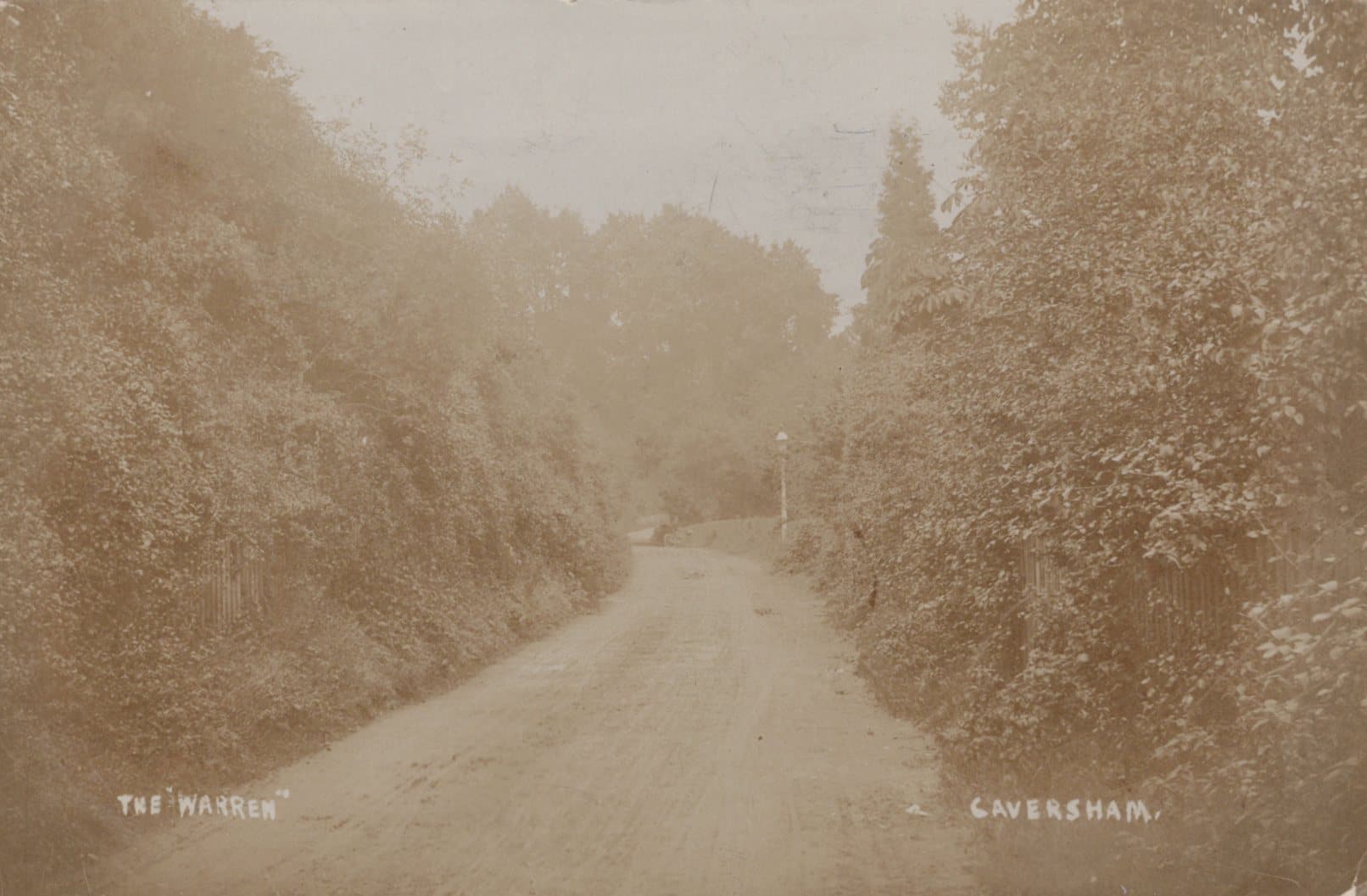 Berkshire Postcard - The "Warren", Caversham, 1934 - Mo’s Postcards 
