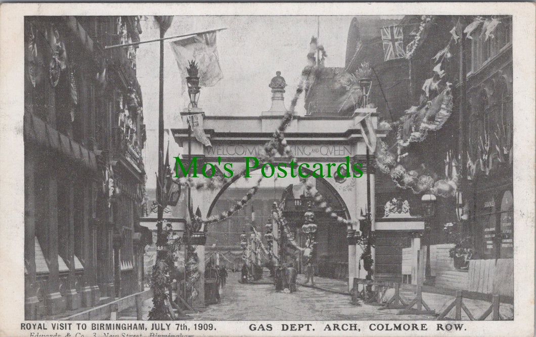 Royal Visit To Birmingham, July 7th 1909, Warwickshire