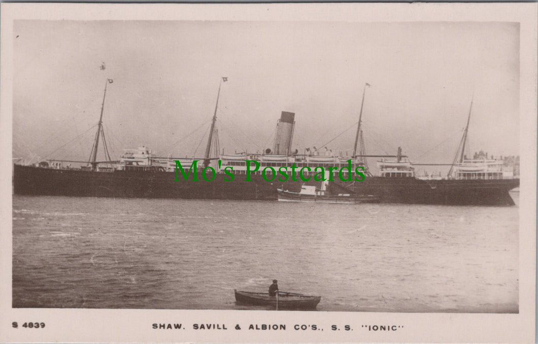Shipping Postcard - The S.S.