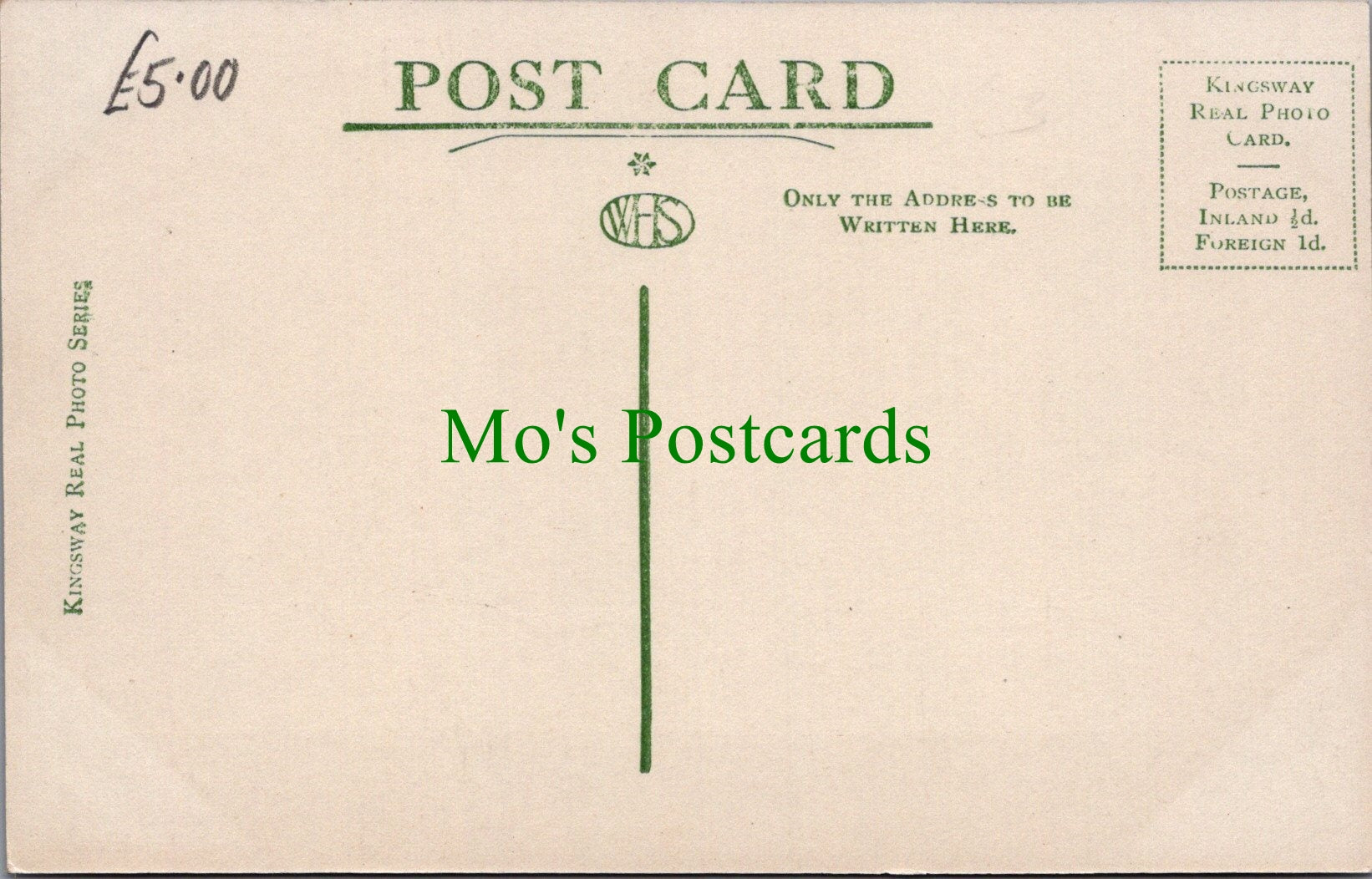 Shipping Postcard - The S.S."Ionic"