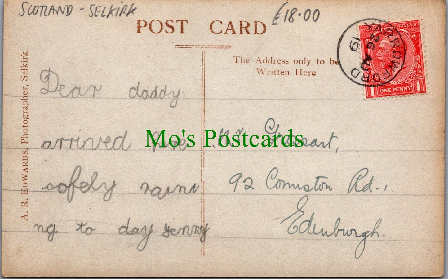Post Office, Yarrowfeus (Yarrow Feus)