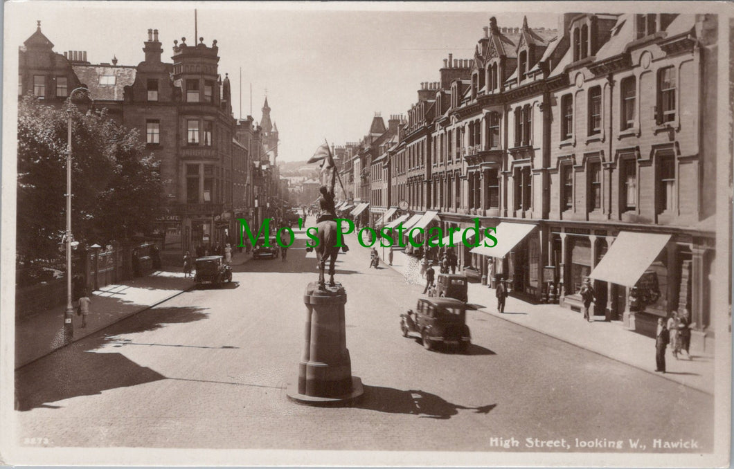 High Street, Looking West, Hawick