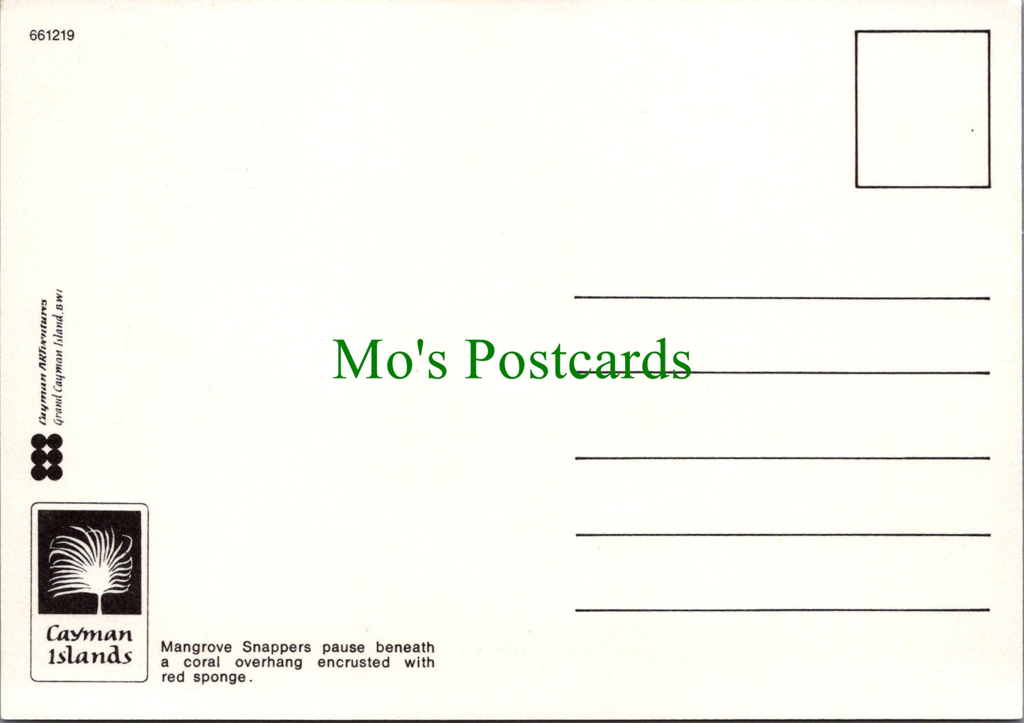 Fish Postcard - Red Snappers