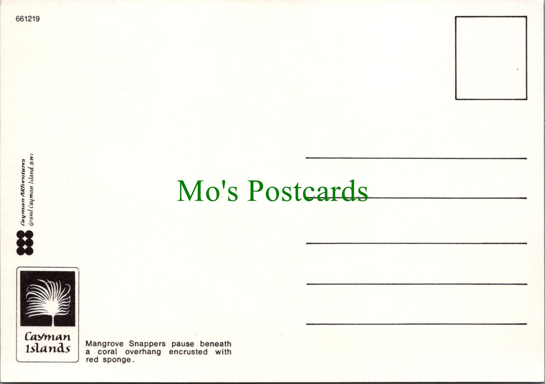 Fish Postcard - Red Snappers