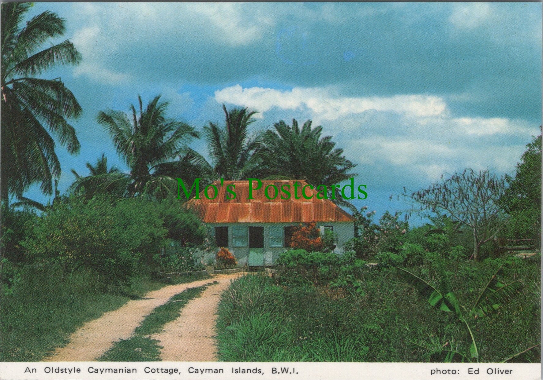 An Oldstyle Caymanian Cottage, Cayman Islands, British West Indies