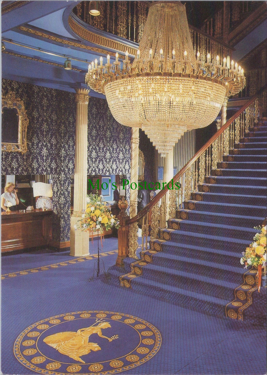 Lancashire Postcard - Britannia Hotel, Portland Street, Manchester SW8424