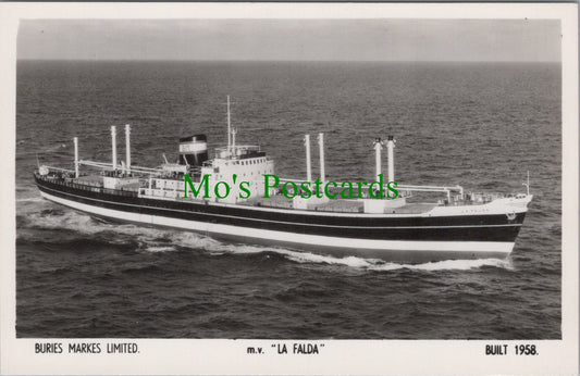 Shipping Postcard - M.V."La Falda"