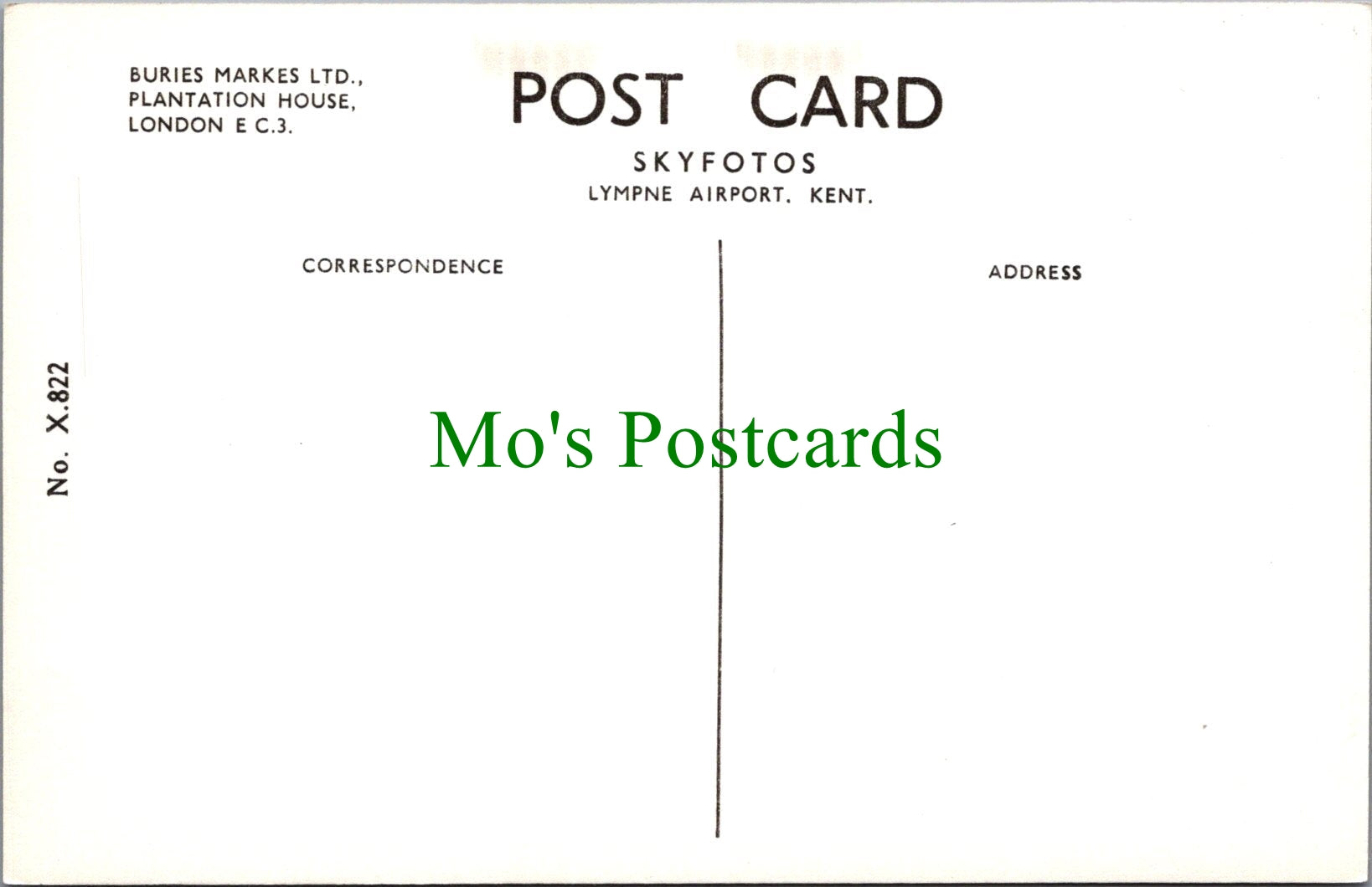 Shipping Postcard - M.V."La Falda"