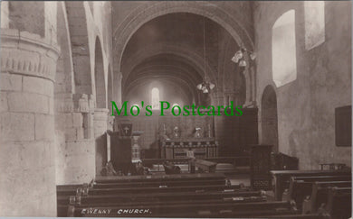 Interior of Ewenny Church, Glamorgan
