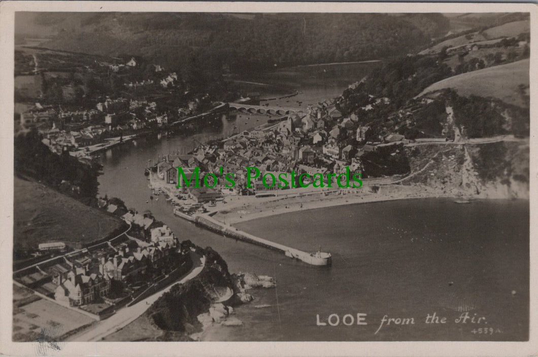 Aerial View of Looe, Cornwall