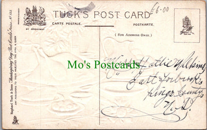 Embossed Greetings Postcard - Thanksgiving Day