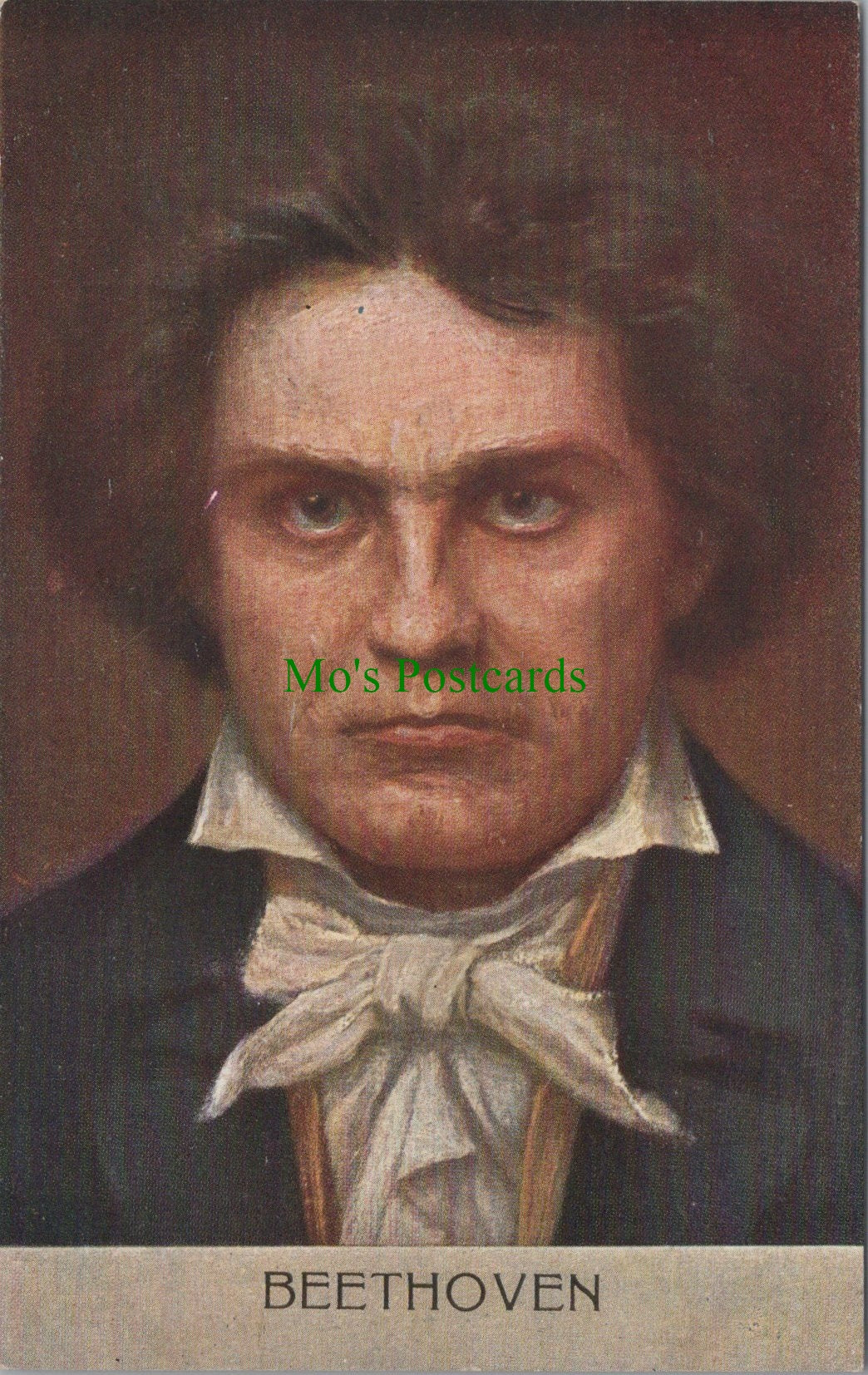 Music Postcard - Composer Ludwig van Beethoven