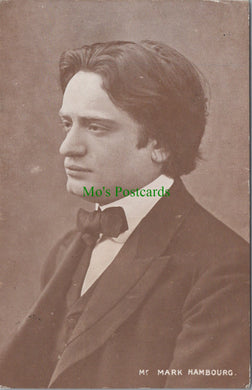 Music Postcard - Russian Pianist Mark Hambourg