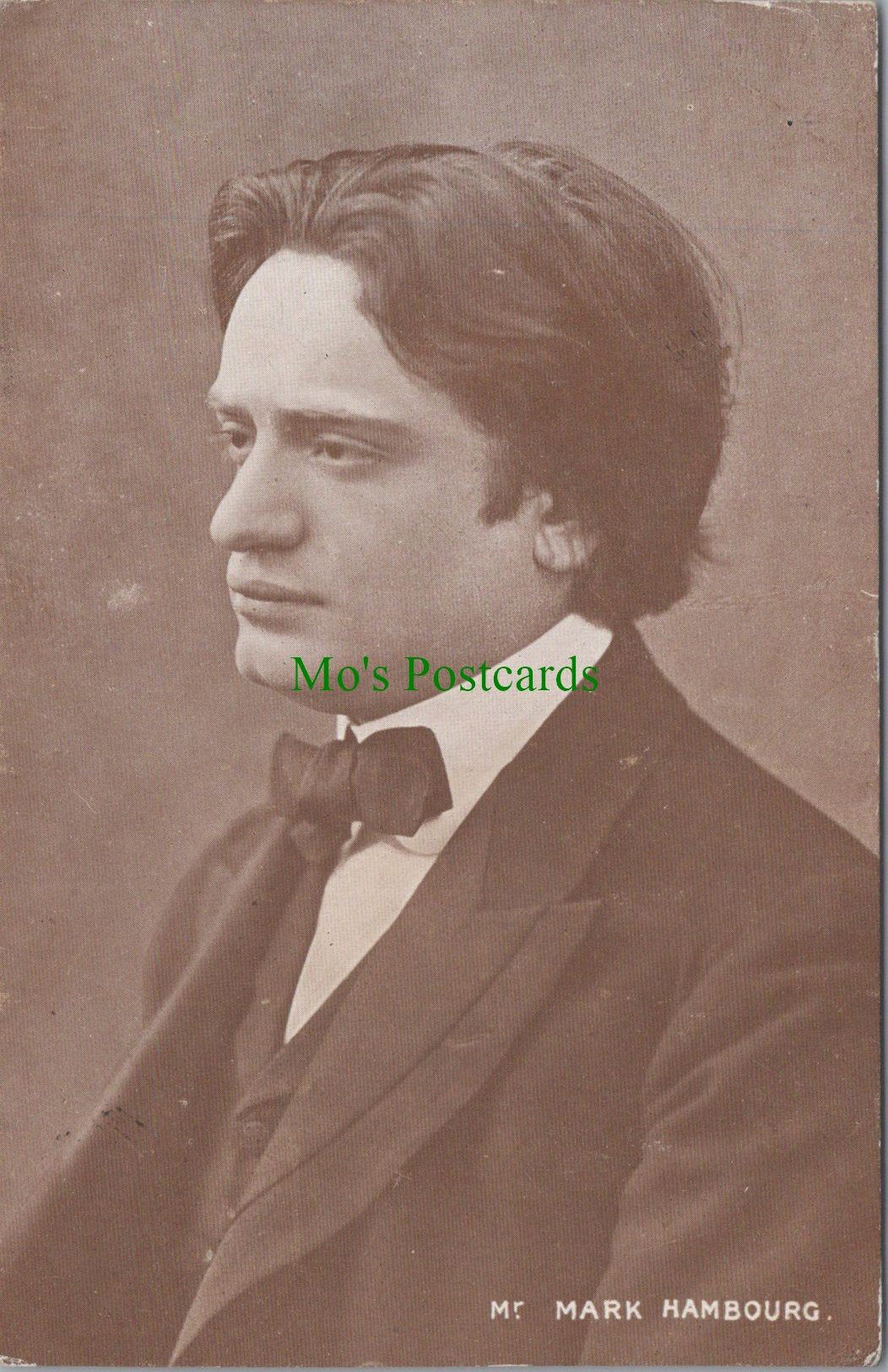 Music Postcard - Russian Pianist Mark Hambourg