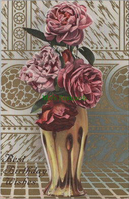 Best Birthday Wishes - Vase of Flowers