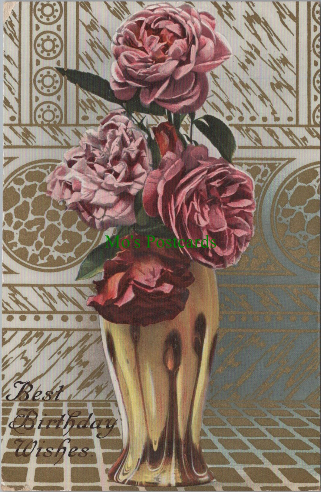 Best Birthday Wishes - Vase of Flowers