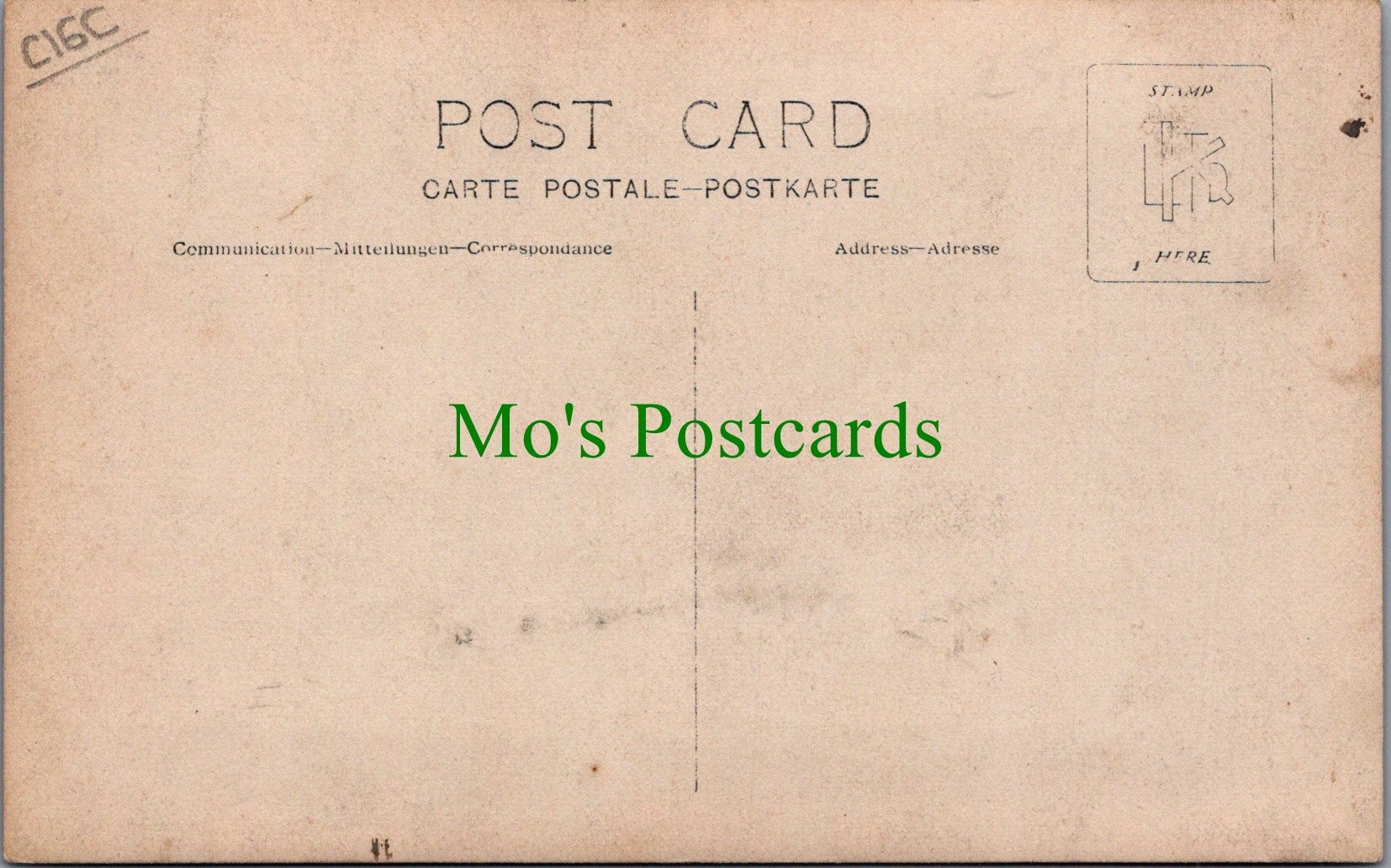 Unlocated Postcard - Unknown Rural Location