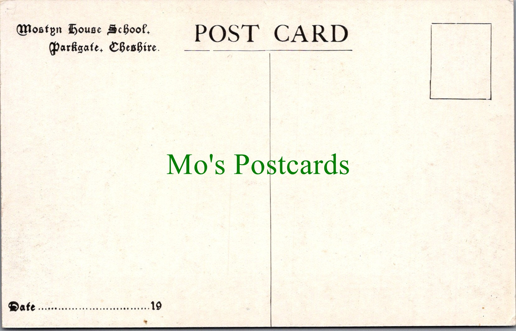 Mostyn House School, Parkgate, Cheshire