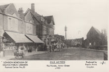 Load image into Gallery viewer, London Postcard - Old Acton - The Parade, Acton Green c1903 - Mo’s Postcards 

