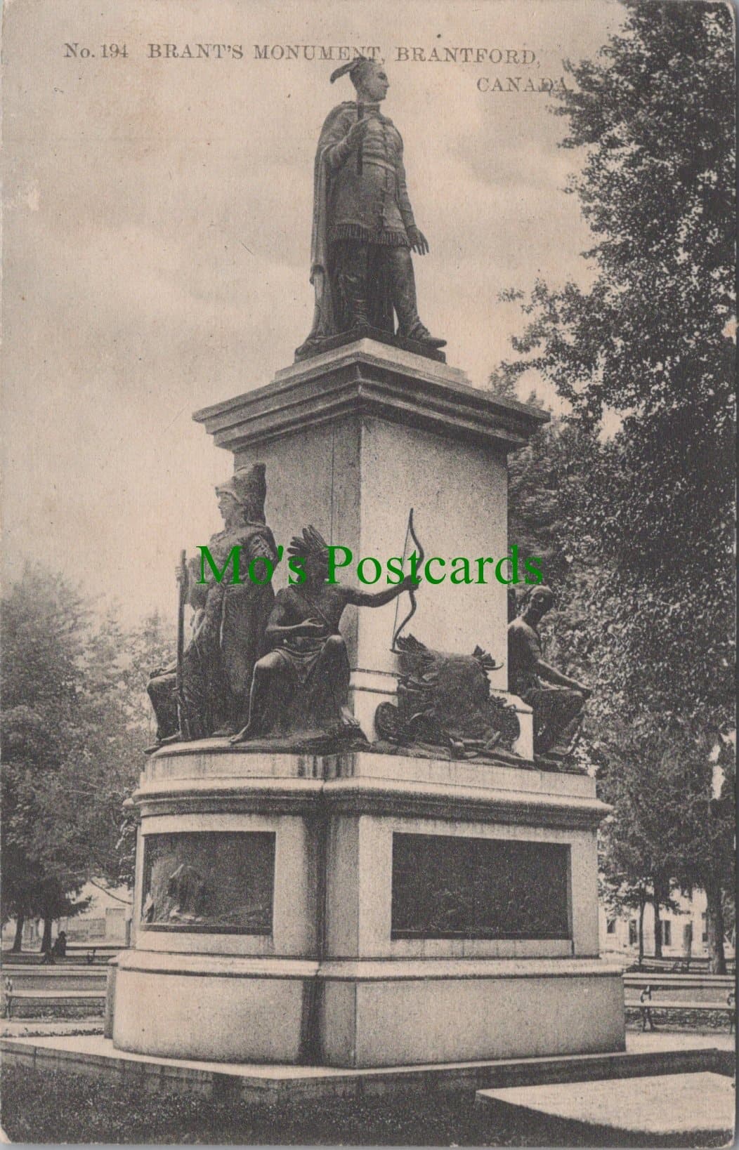 Brant's Monument, Brantford, Canada