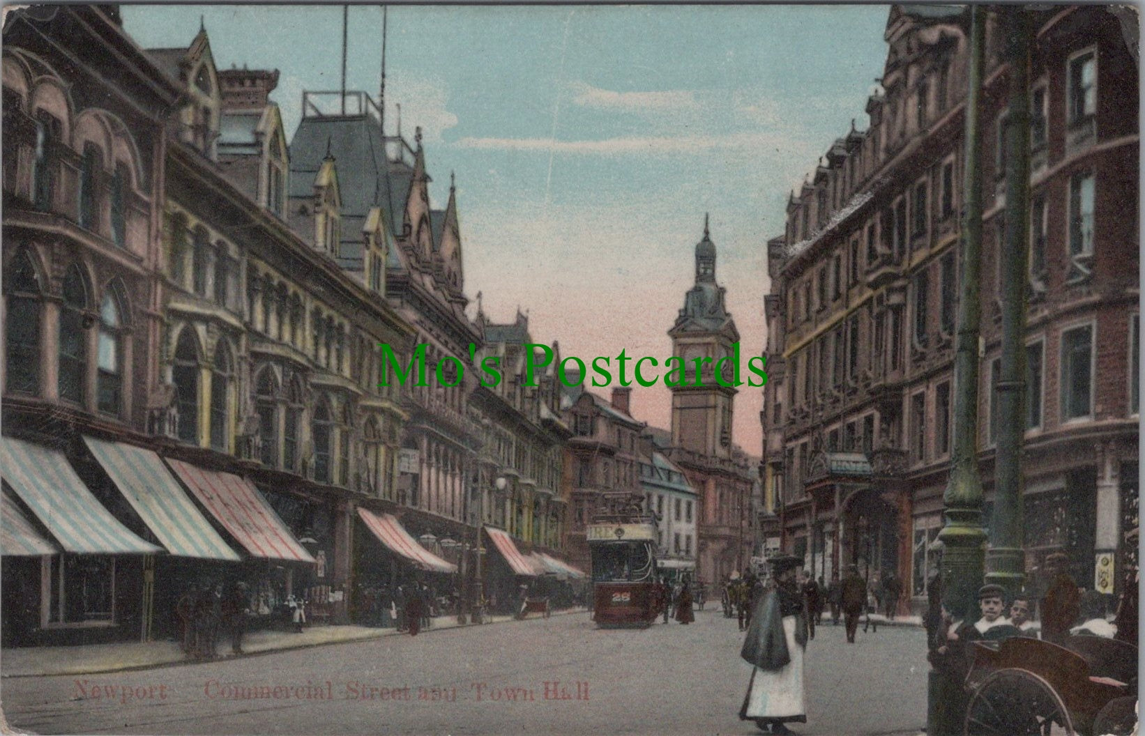 Commercial Street and Town Hall, Newport