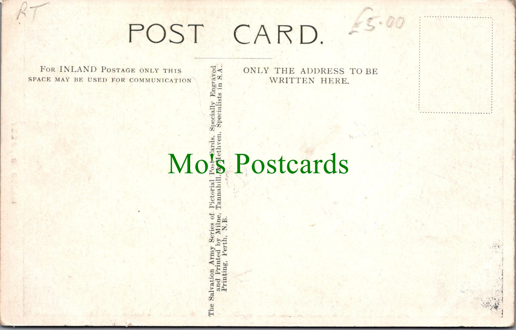 The Salvation Army - Major R.Adby