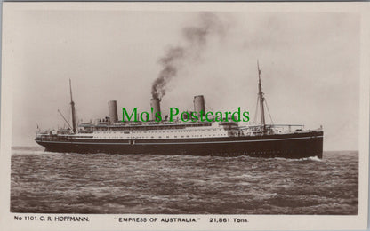 Shipping Postcard - "Empress of Australia"