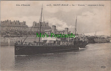 Load image into Gallery viewer, Saint-Malo - Le &quot;Victoria&quot; Retournant a Jersey
