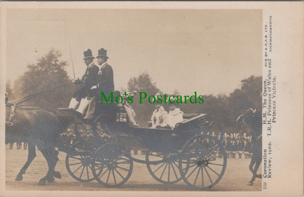 Coronation Review 1902, - H.M.The Queen