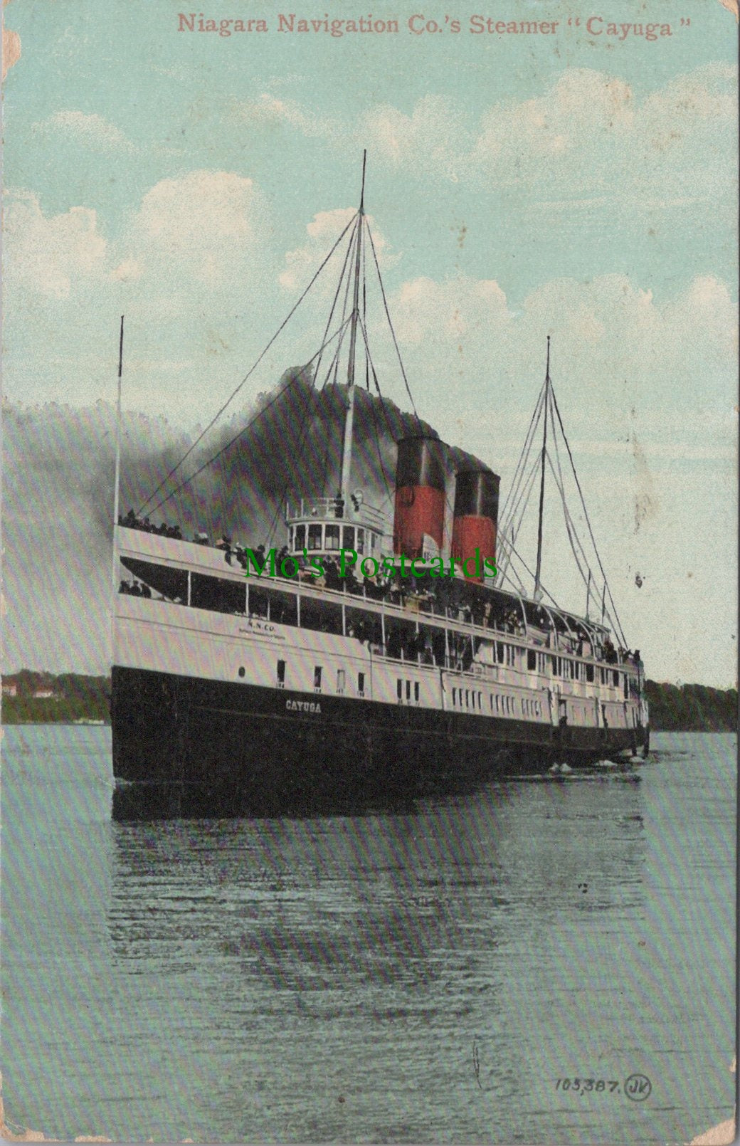 Niagara Navigation Co's Steamer "Cayuga"