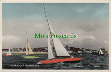 Yachts off Ramsgate, Kent