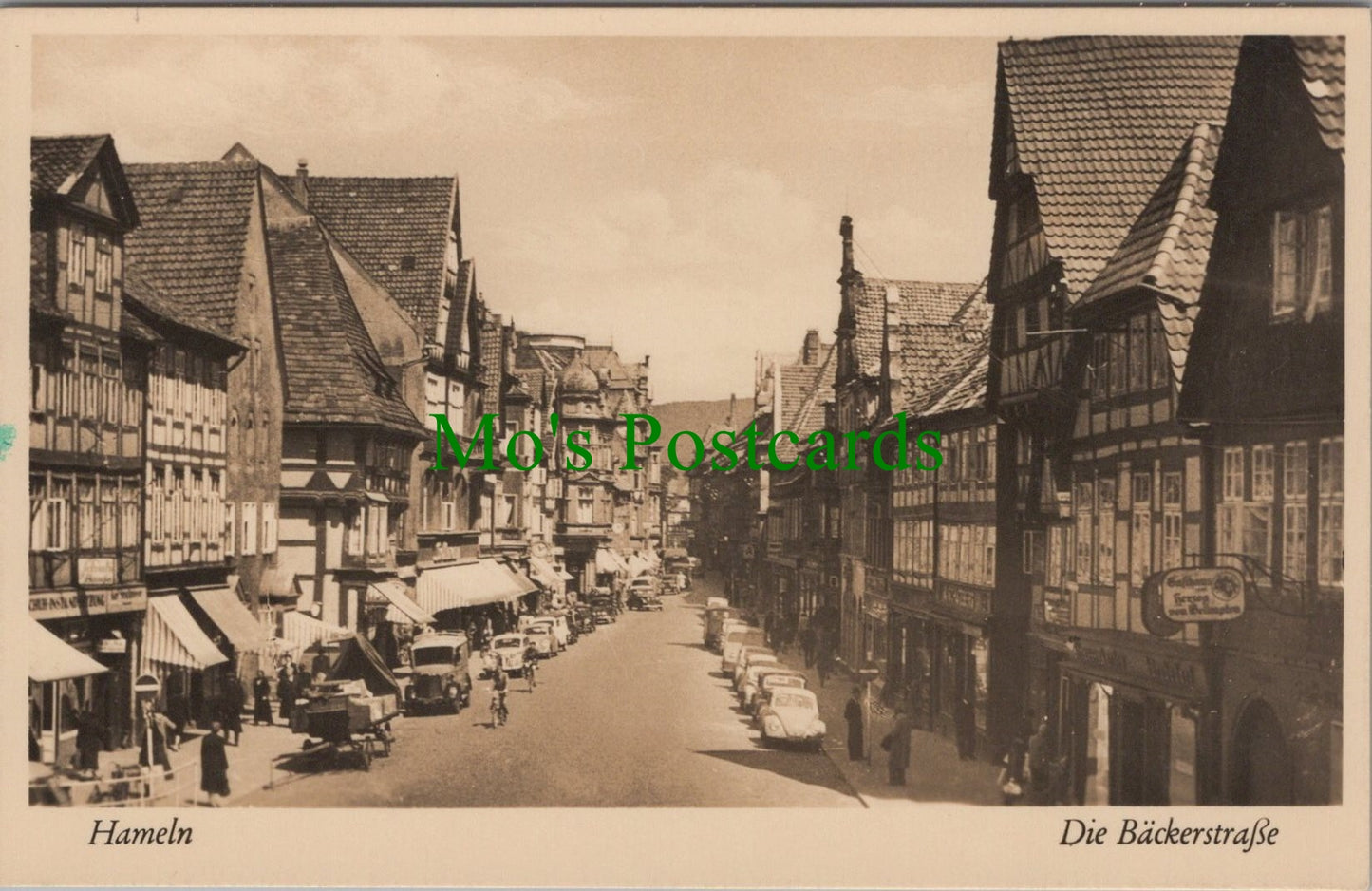 Die Backerstrasse, Hameln, Germany