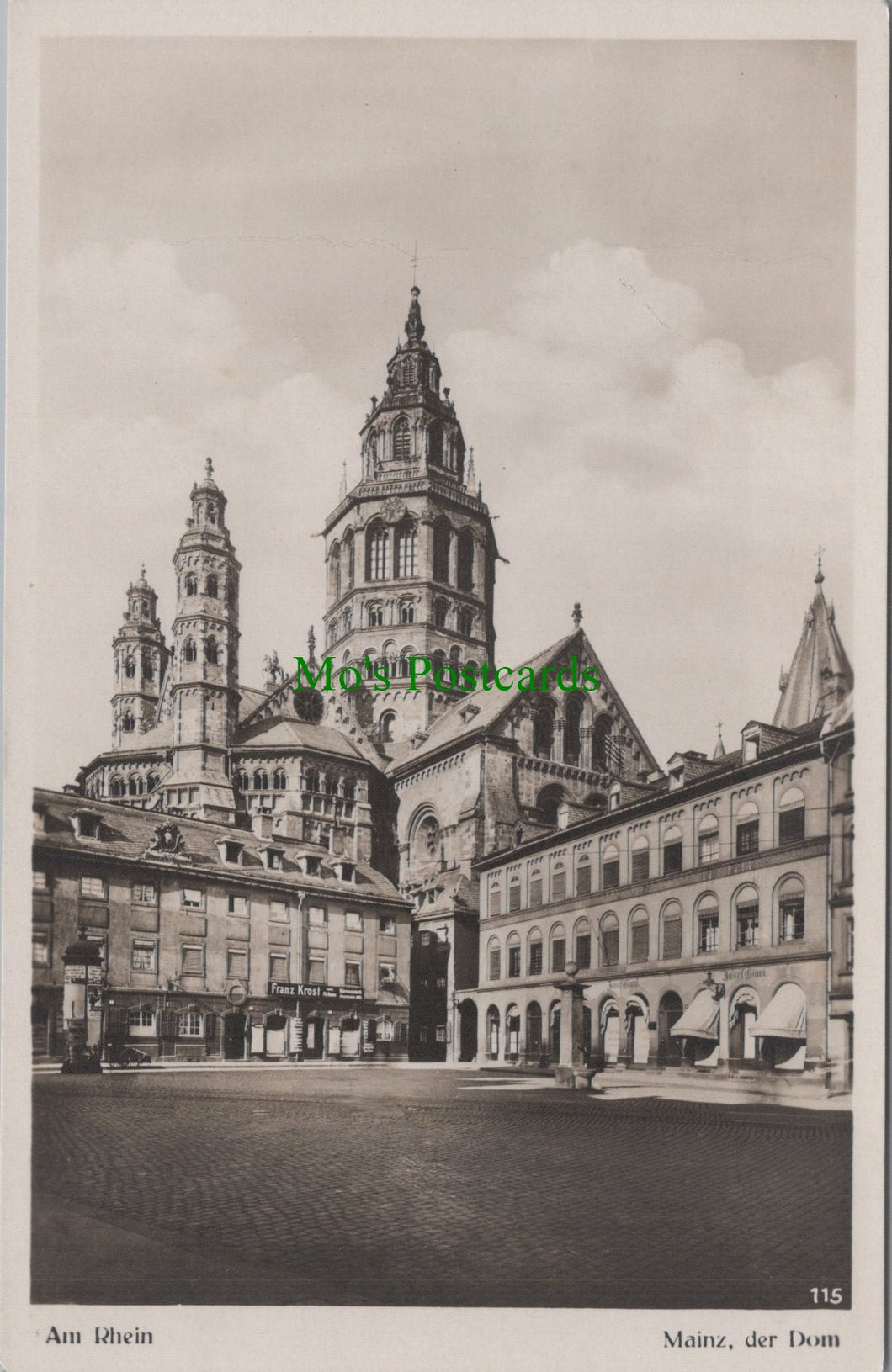 Am Rhein, Mainz, Der Dom, Germany