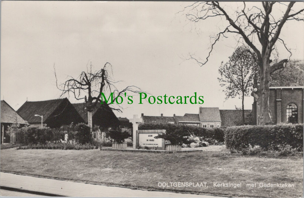 Kerksingel Met Gedenkteken, Ooltgensplaat, Netherlands 