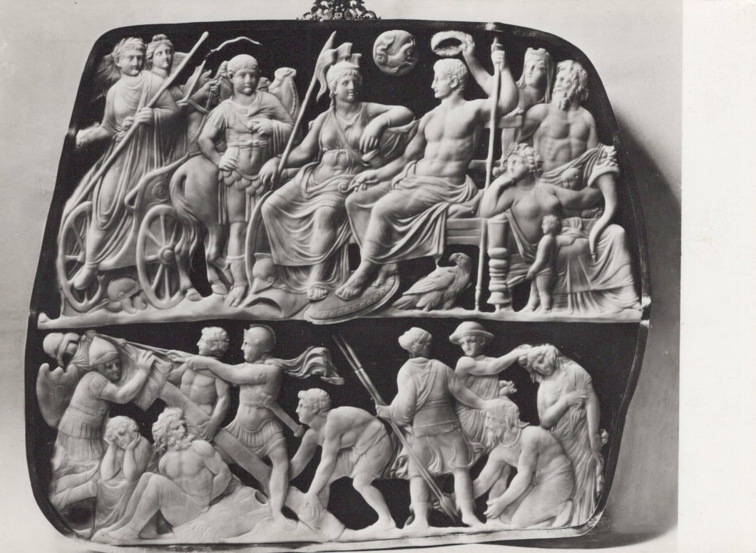 Austria Postcard - Kunshistorisches Museum, Wien - Gemma Augustea Onyx - Cameo - Mo’s Postcards 