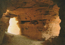 Load image into Gallery viewer, Israel Postcard - Qumran Cave IV - 600 Fragments of Isiah Scroll Found in Cave - Mo’s Postcards 
