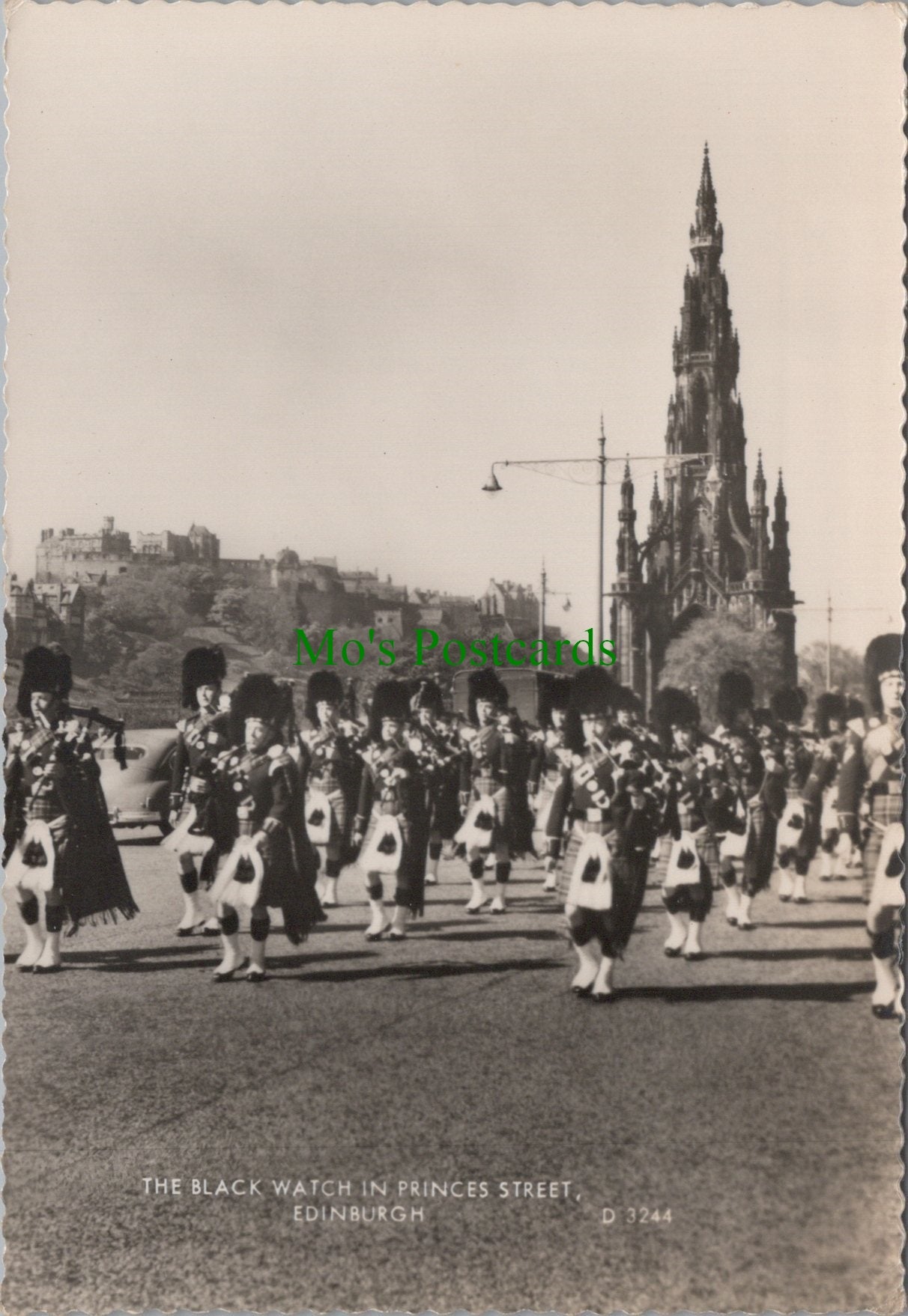 The Black Watch in Princes Street, Edinburgh