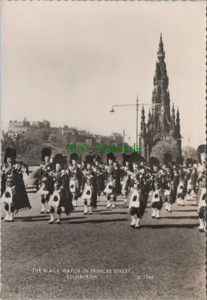The Black Watch in Princes Street, Edinburgh