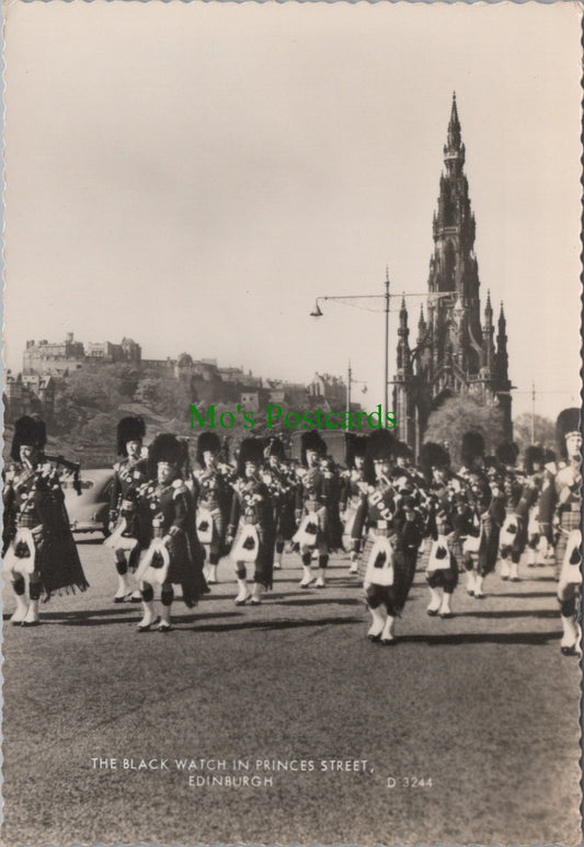 The Black Watch in Princes Street, Edinburgh
