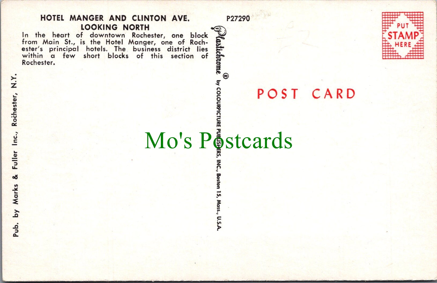 Hotel Manager and Clinton Avenue, New York