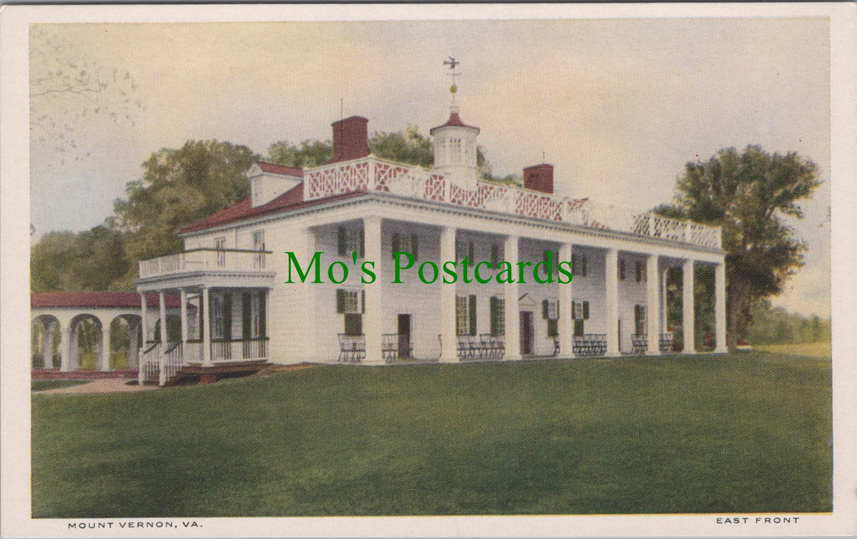East Front, Mount Vernon, Virginia