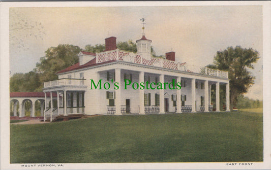 East Front, Mount Vernon, Virginia